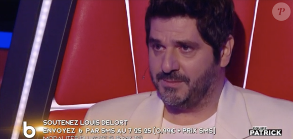 Patrick Fiori lors de la finale de "The Voice All Stars" - TF1