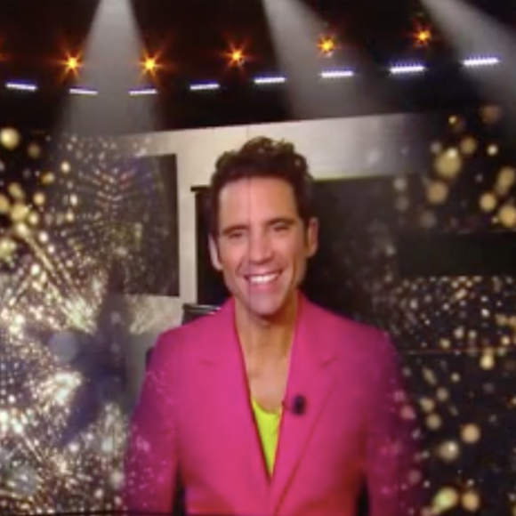 Mika en visioconférence lors de la finale de "The Voice All Stars" - TF1