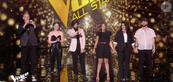 Amalya, Manon, Anne Sila, Louis Delort, MB14 et Terence James sont les six finalistes de "The Voice All Stars" - TF1
