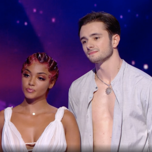 Wejdene et Samuel Texier éliminés de "Danse avec les stars", sur TF1.
