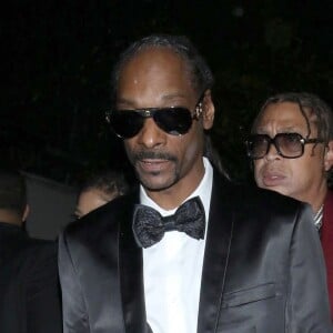 Snoop Dogg au club "Boulevard 3" à Los Angeles, pour célébrer le 43 ème anniversaire de F. Mayweather.