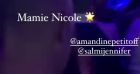 Amandine Petit émue de découvrir sa grand-mère Nicole, qui a été Miss, lors de l'élection de Miss Normandie 2021, le 23 octobre