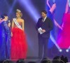 Amandine Petit émue lors de l'élection de Miss Normandie 2021, le 23 octobre