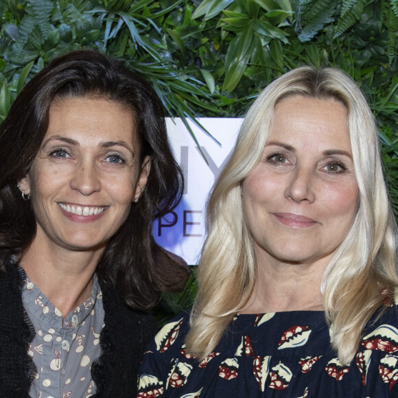 Adeline Blondieau et Sophie Favier - Soirée de lancement des produits Phyto Specific à Paris. Le 19 novembre 2019. © Pierre Perusseau/Bestimage
