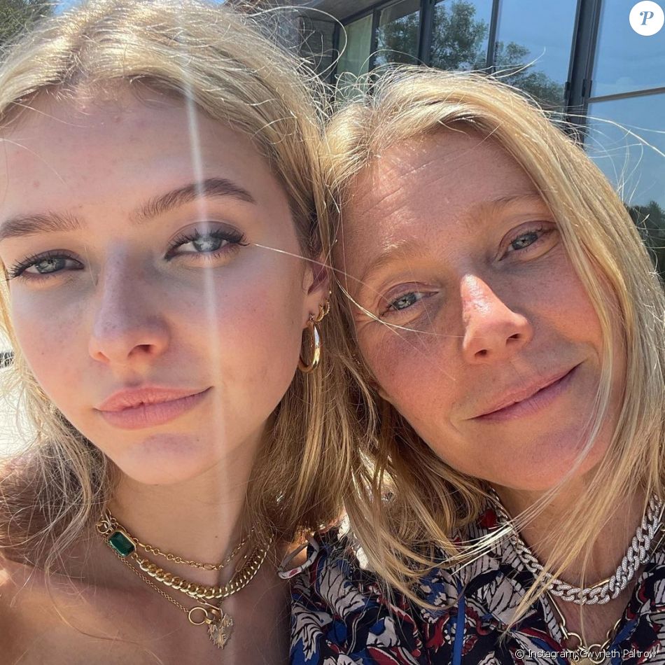 Gwyneth paltrow et sa fille apple sur instagram purepeople