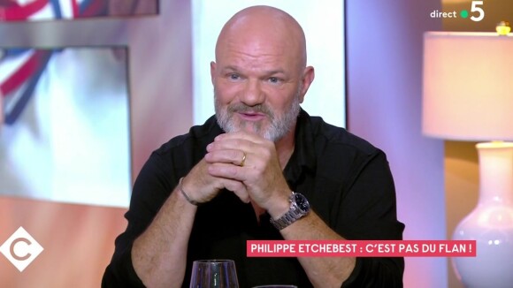 Philippe Etchebest raconte comment il a séduit son épouse Dominique dans "C à Vous".