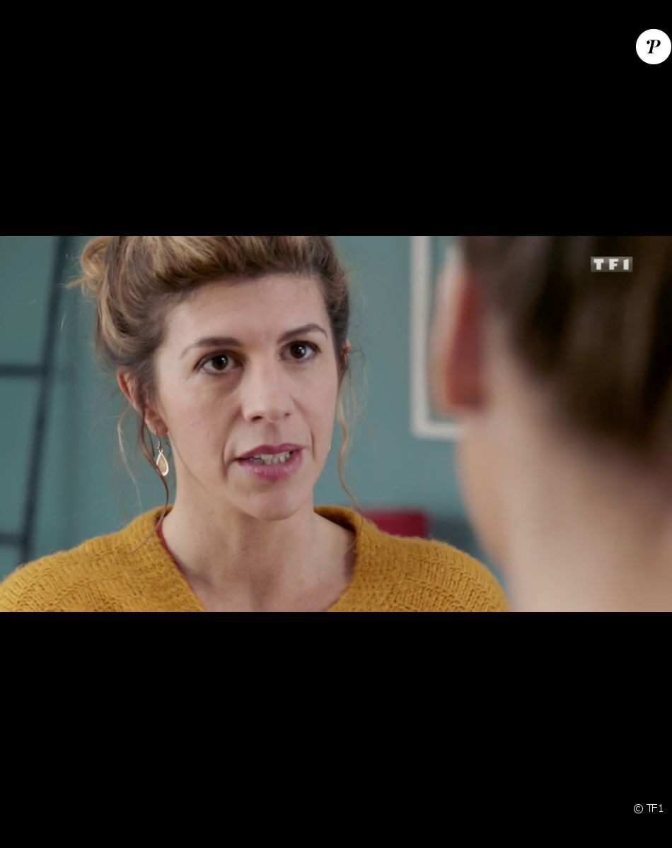 Juliette Tresanini joue Sandrine Lazzari dans la série "Demain nous appartient", diffusée sur TF1.