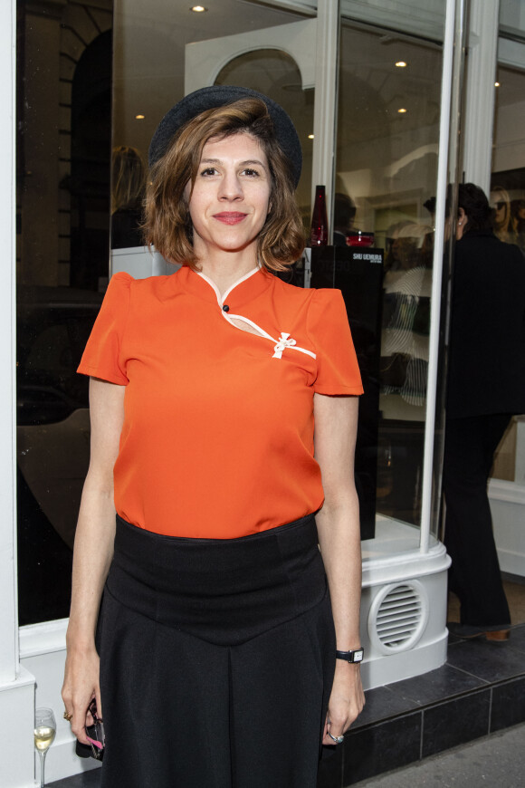 Juliette Tresanini - Soirée d'inauguration de la Boutique "Lucie Saint Clair Elysée" à Paris. Le 15 avril 2019. © Pierre Perusseau/Bestimage