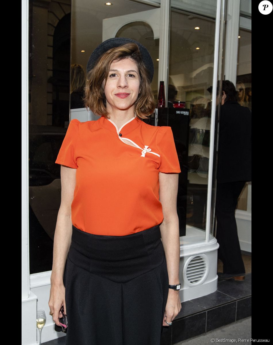 Juliette Tresanini - Soirée d'inauguration de la Boutique "Lucie Saint Clair Elysée" à Paris. Le 15 avril 2019. © Pierre Perusseau/Bestimage