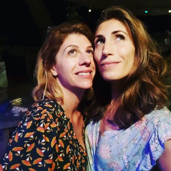 Juliette Tresanini et Marie Catrix - Juliette Tresanini fait ses adieux à la série "Demain nous appartient". Le 26 octobre 2021.