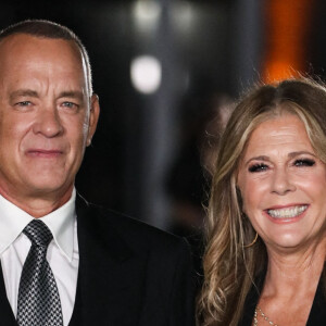 Tom Hanks, sa femme Rita Wilson - People à la soirée de gala de l'Academy Museum of Motion Pictures à Los Angeles, le 25 septembre 2021.