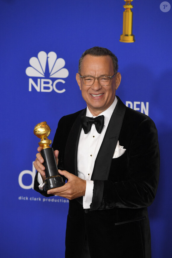 Tom Hanks - Pressroom de la 77ème cérémonie annuelle des Golden Globe Awards au Beverly Hilton Hotel à Los Angeles, le 5 janvier 2020. © Kevin Sullivan via ZUMA Wire / Bestimage