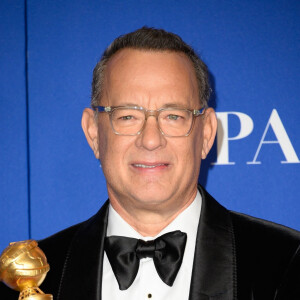 Tom Hanks - Pressroom de la 77ème cérémonie annuelle des Golden Globe Awards au Beverly Hilton Hotel à Los Angeles, le 5 janvier 2020.