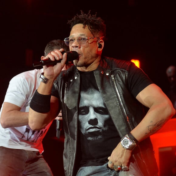 JoeyStarr, Kool Shen - Concert du groupe Suprême NTM à l'AccorHotels Arena de Bercy à Paris le 23 novembre 2019. © Veeren Ramsamy / Bestimage