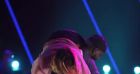 Fauve Hautot et Tayc lors de répétitions pour "Danse avec les stars 2021", le 28 octobre, au studio 217