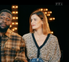 Tayc et Fauve Hautot dans "Danse avec les stars", sur TF1 vendredi 22 octobre 2021.