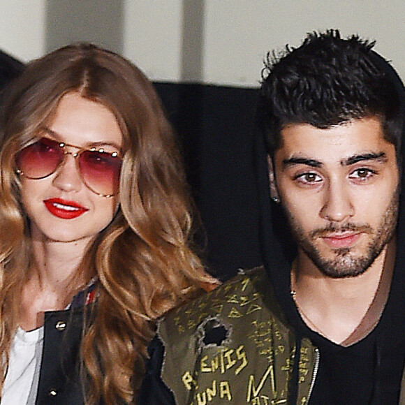 Gigi Hadid et son compagnon Zayn Malik se promènent à Soho. New York, le 14 juillet 2016. © CPA/Bestimage