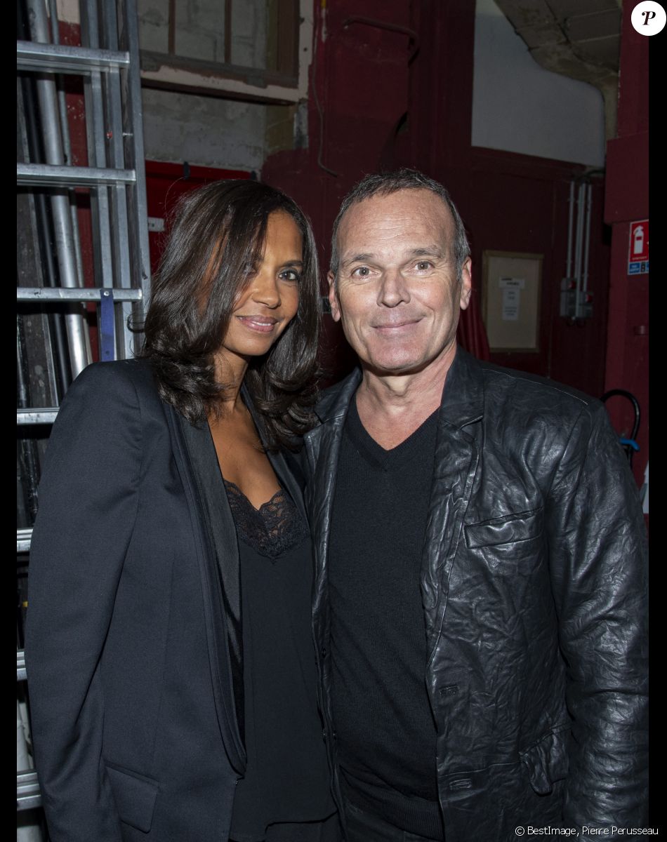 Exclusif - Backstage - Karine Le Marchand, Laurent Baffie - La Nuit de la Déprime revient aux Folies Bergère, le 3 février 2020. © Pierre Perusseau / Bestimage