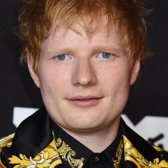 Ed Sheeran - Cérémonie des MTV Video Music Awards à New York, le 12 septembre 2021.