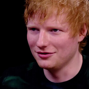 Ed Sheeran dans l'émission "Hote Ones", diffusé sur YouTube. Le 12 juillet 2021.