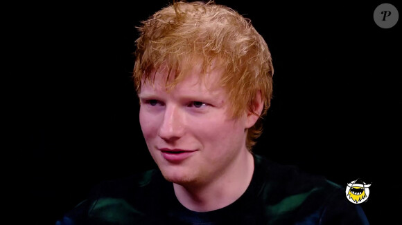 Ed Sheeran dans l'émission "Hote Ones", diffusé sur YouTube. Le 12 juillet 2021.