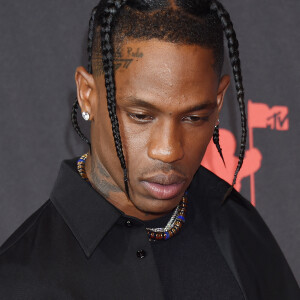 Travis Scott - Cérémonie des 2021 MTV Video Music Awards à New York le 12 septembre 2021.