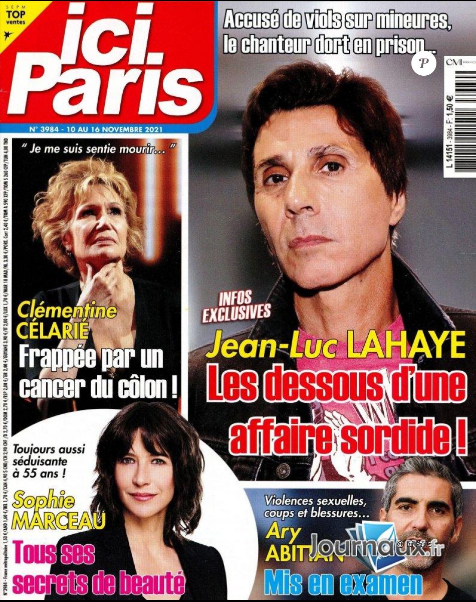 Couverture du magazine "Ici Paris", numéro du 10 novembre 2021.