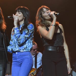 Carla Bruni-Sarkozy, Nolwenn Leroy, Vanille Leclerc - 14e Gala de la Fondation pour la recherche sur Alzheimer à l'Olympia à Paris, le 18 mars 2019. © Coadic Guirec/Bestimage