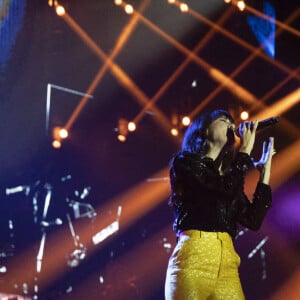 Nolwenn Leroy - Concert hommage à Johnny Hallyday "Que je t'aime" à l'AccorHotels Arena Paris Bercy. Le 14 septembre 2021. © Borde-Jacovides-Moreau / Bestimage