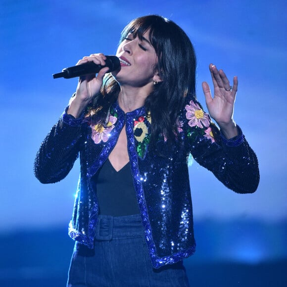 Nolwenn Leroy - Enregistrement de l'émission "300 Choeurs chantent les plus belles comédies musicales" à Paris. © Giancarlo Gorassini / Bestimage