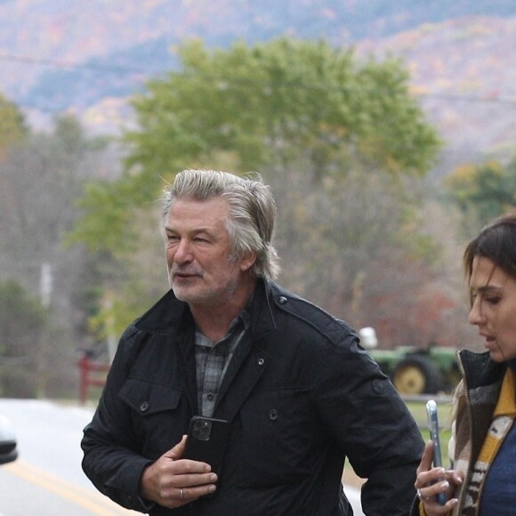 Alec Baldwin parle pour la première fois du drame survenu sur le tournage de "Rust" qui a coûté la vie à la directrice photo, H.Huthcins. Le 30 octobre 2021.