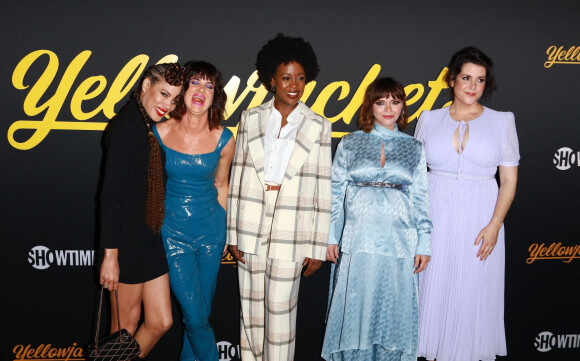 Juliette Lewis, Christina Ricci, Melanie Lynskey, Jasmine Savoy Brown, TYawny Cypress - Les célébrités assistent à la première de "Yellowjackets" à Los Angeles, le 10 novembre 2021.