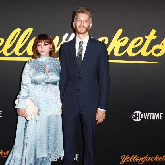 Christina Ricci, Mark Hampton - Les célébrités assistent à la première de "Yellowjackets" à Los Angeles, le 10 novembre 2021. 