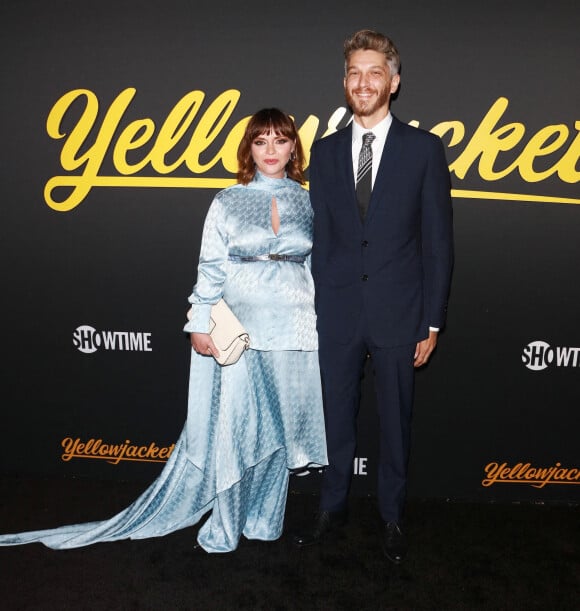 Christina Ricci, Mark Hampton - Les célébrités assistent à la première de "Yellowjackets" à Los Angeles, le 10 novembre 2021.