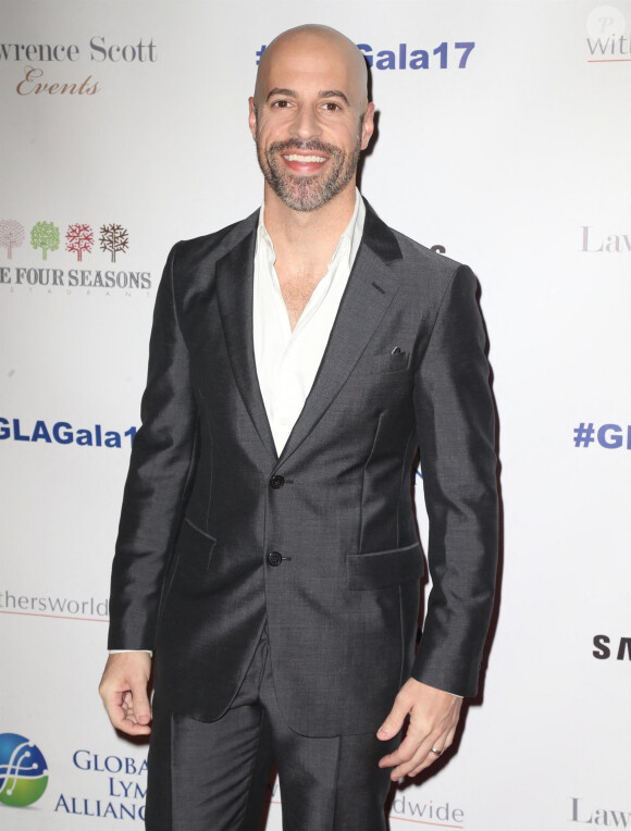 Chris Daughtry à la soirée Global Lyme Alliance 2017 à New York, le 11 octobre 2017 