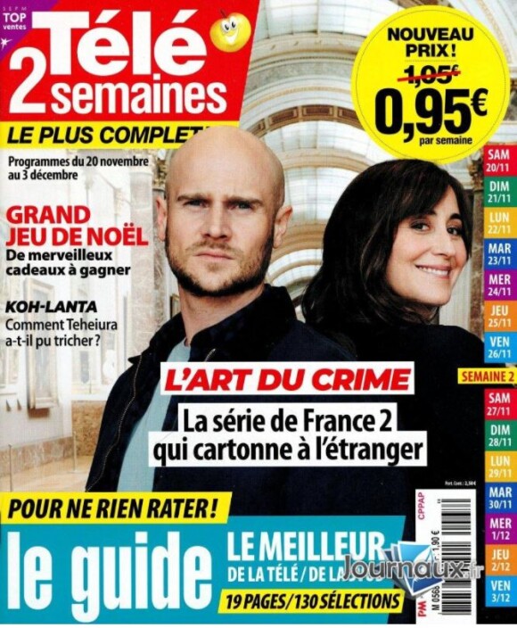 Couverture du magazine "Télé 2 Semaines" du 13 novembre