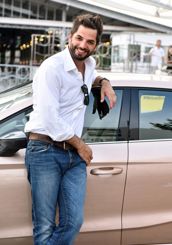 Diego Bunuel - Lancement de la nouvelle Seat Ibiza Place de la Fontaine aux Lions sur le parvis de la Villette à Paris le 21 juin 2017.