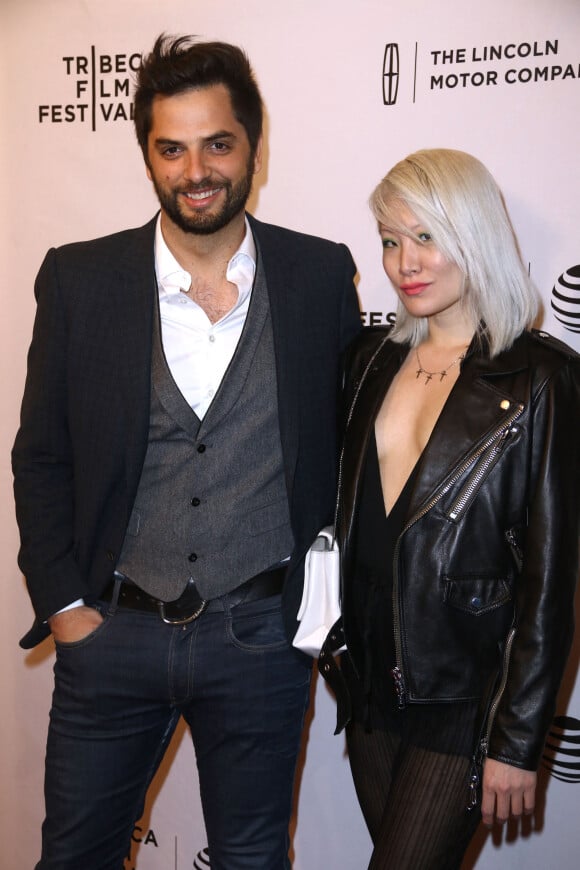 Diego Bunuel et sa femme Maggie Kim à la première de 'Reset' lors du Festival du Film Tribeca 2016 à New York, le 20 avril 2016