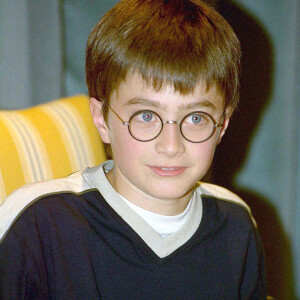 Daniel Radcliffe - Conférence de presse pour le film "Harry Potter à l'école des sorciers" à Londres.