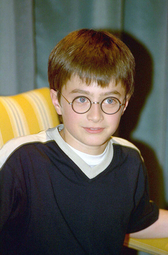 Daniel Radcliffe - Conférence de presse pour le film "Harry Potter à l'école des sorciers" à Londres.