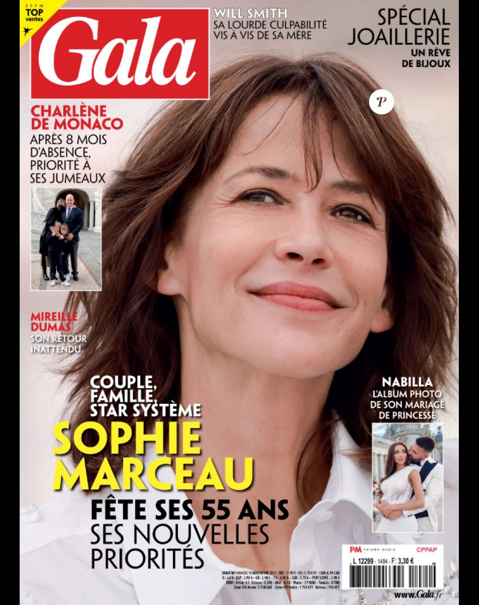 Magazine "Gala", en kiosques le 18 novembre 2021.