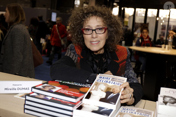 Mireille Dumas - Salon du livre de Paris le 16 mars 2019. © Cédric Perrin/Bestimage