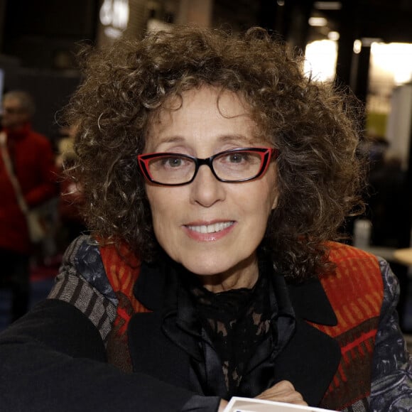 Mireille Dumas - Salon du livre de Paris le 16 mars 2019. © Cédric Perrin/Bestimage