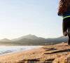 Argeles sur mer (66). Une jeune sportive fait de la course à pied sur le front de mer au petit matin - Photo par Lacombe/ANDBZ/ABACAPRESS.COM
