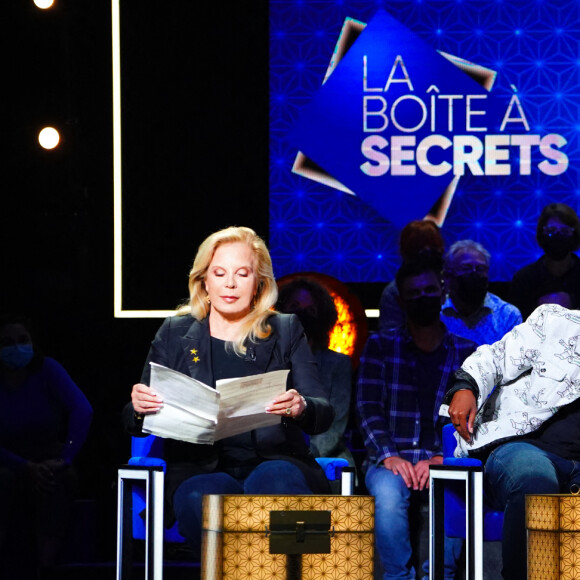 Exclusif - Sylvie Vartan, Soprano, Nolwenn Leroy - Enregistrement de l'émission "La boîte à secrets 11", présentée par F.Bollaert et diffusée le 19 novembre sur France 3. Le 4 octobre 2021. © Rubens Hazon / Bestimage