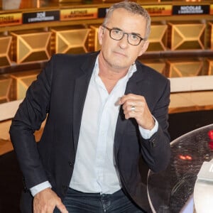 Exclusif - Christophe Dechavanne - Enregistrement du jeu "À Prendre Ou À Laisser" (APOAL) présenté par Christophe Dechavanne et diffusé sur C8. © Jack Tribeca/Bestimage