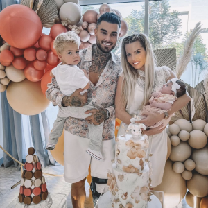 Jessica Thivenin et son mari Thibault Garcia sont les parents de deux enfants, Maylone (2 ans) et Leewane (3 mois) - Instagram