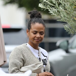 Christina Milian au restaurant Mauro's Cafe à West Hollywood, Los Angeles, le 7 juin 2021.