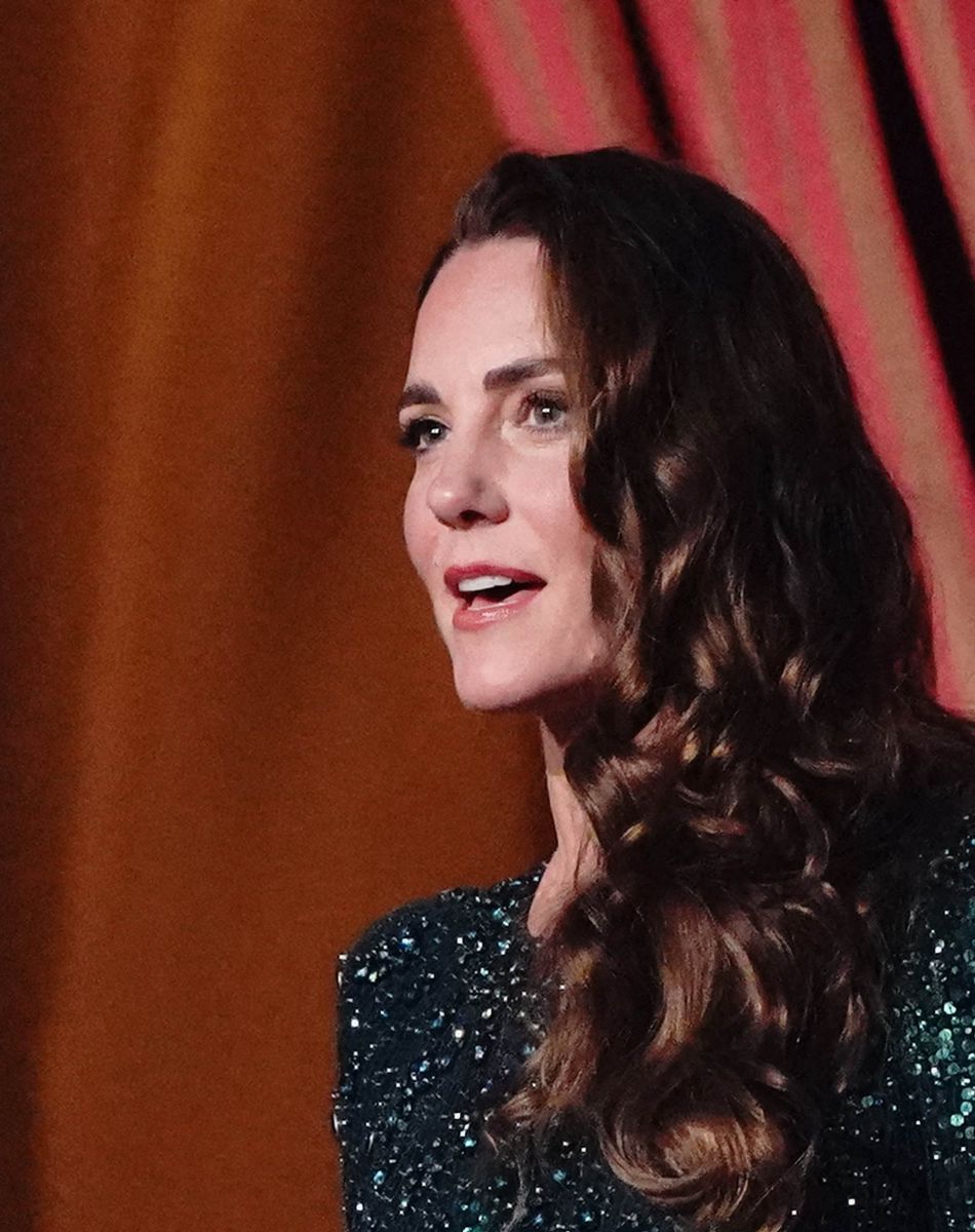 Catherine (Kate) Middleton, duchesse de Cambridge, assiste au Royal Variety Performance au Royal Albert Hall de Londres, Royaume Uni, le 18 novembre 2021.