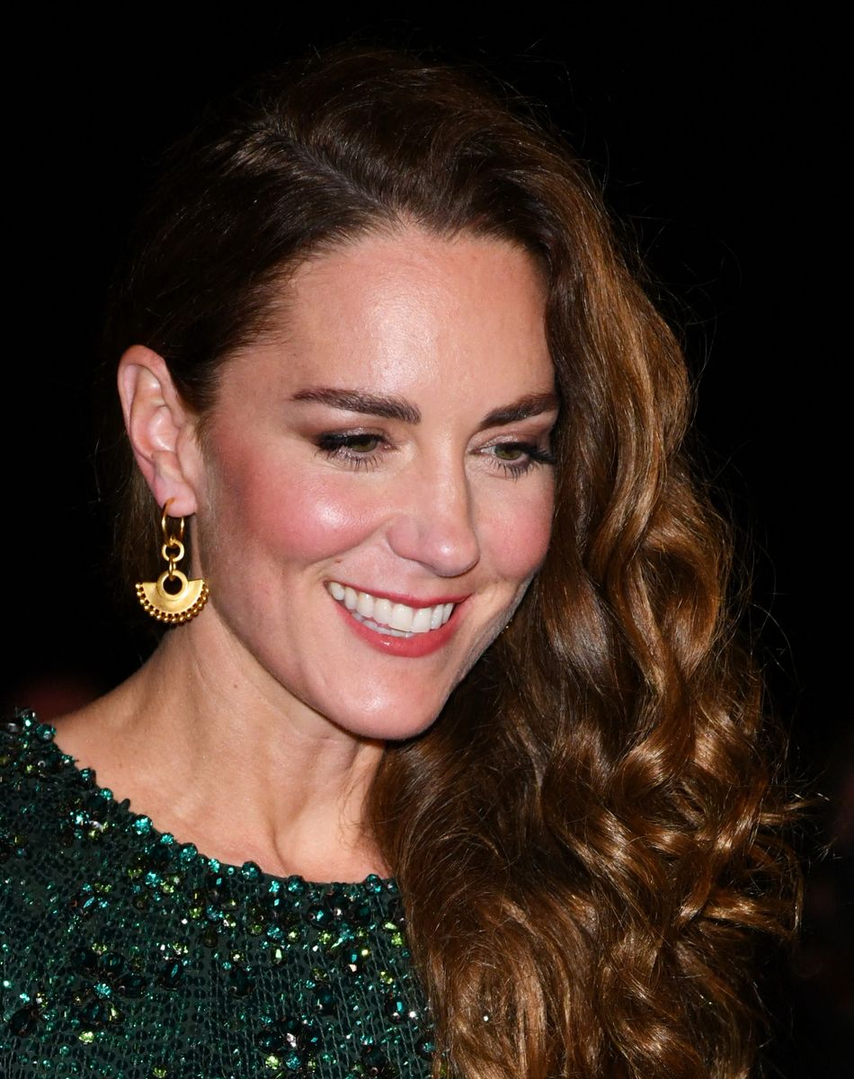 Catherine (Kate) Middleton, duchesse de Cambridge, assiste au Royal Variety Performance au Royal Albert Hall de Londres, Royaume Uni, le 18 novembre 2021.